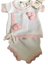 Baby Girls 3 Piece Outfit Pink