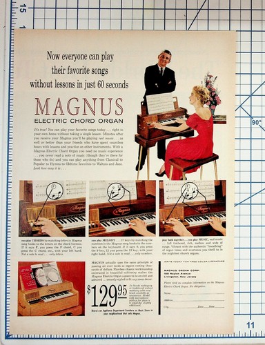 Vintage 1950s magnus electric - vintage,