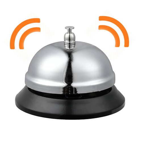 Reception call bell stainless - bell,