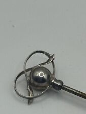 CHARLES HORNER  ANTIQUE SILVER  HAT  PIN (A889)