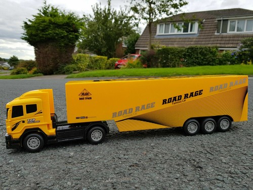 European large truck yellow - truck,