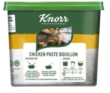 Knorr Chicken Bouillon Paste, 1kg, makes up to 66lt, FREE P&P