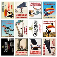 Guinness retro metal - guinness,