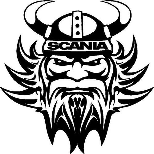 Scania viking vinyl decals - viking,