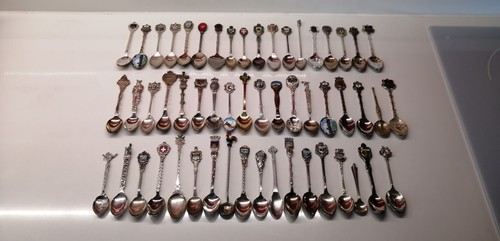 Job lot silver spoons - job,