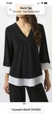 Joseph Ribkoff Top, Size U.K