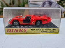 Dinky Toys Alfa Romeo 33 Tipo Le-Mans 210 in original plastic display casing