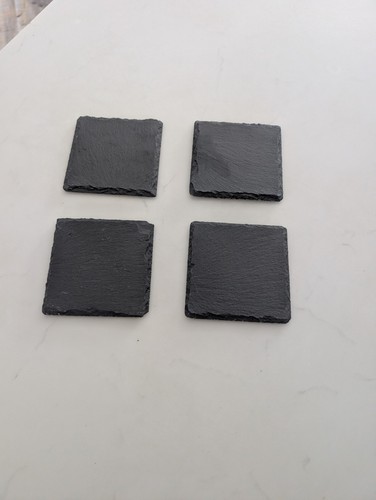 Slate coasters set brand - coasters,