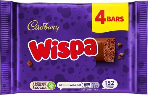 Cadbury wispa chocolate bar - cadbury,