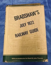 Bradshaws July 1922 Railway