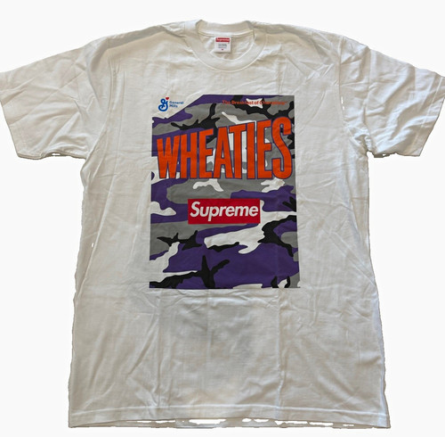 Supreme wheaties tee white - tee,