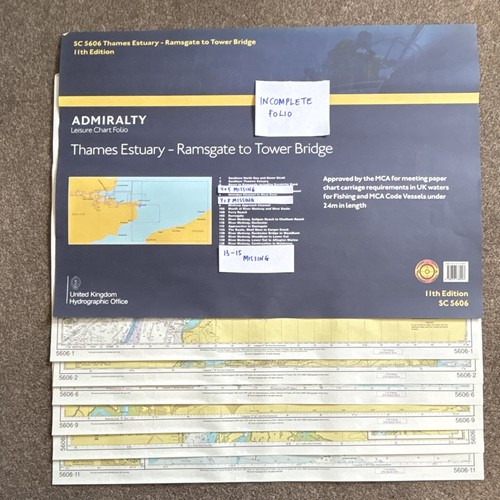 Admiralty leisure chart folio - admiralty,