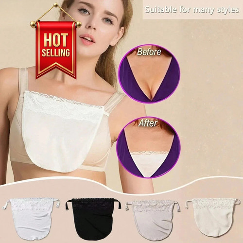 Lady lace clip mock - lady,