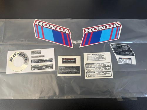 Honda atc70 1985 decals - 1985,