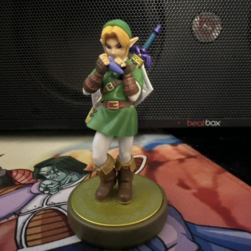 Link ocarina time amiibo - ocarina,