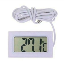 AQUARIUM LCD DIGITAL THERMOMETER FOR FISH TANK WATER, FRIDGE FREEZER TEMPERATURE
