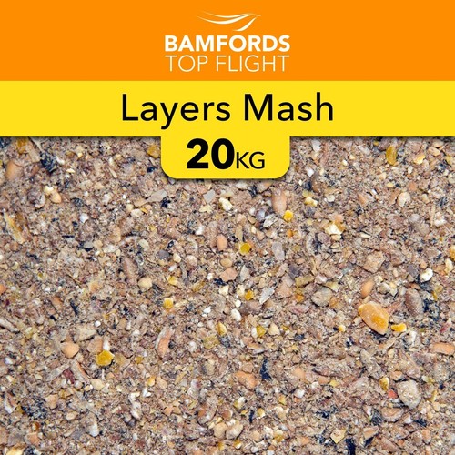 Bamfords layer mash 20kg - bamfords,