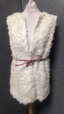 H&M Shearling Belted Gilet