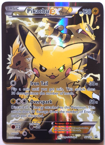Pokemon pikachu xy124 full - pokemon,