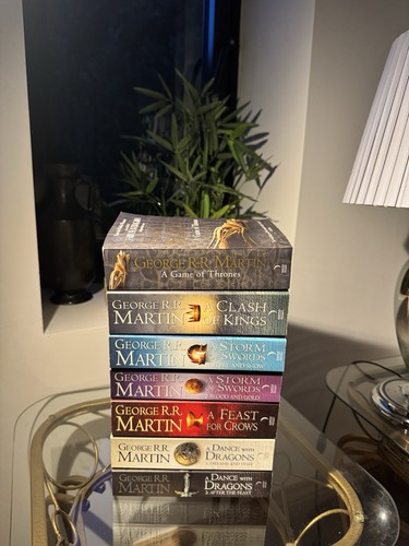 Game thrones book set by - of,