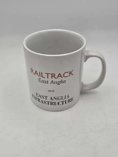 Railtrack east anglia mug - railtrack,
