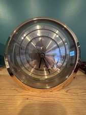 Vintage Seiko Quartz World Time Zone Clock With Airplane