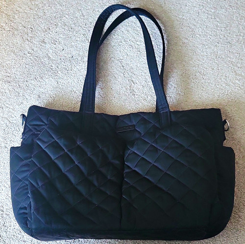 Vera bradley black - vera, tote