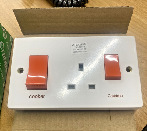 Crabtree 4521 cooker control - 4521/1,