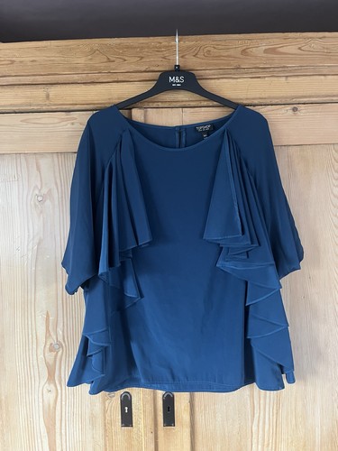 Topshop women blue blouse - women's,