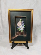 Vintage 3D Floral Picture