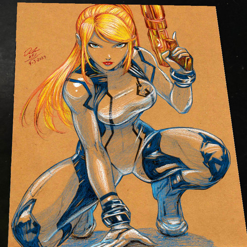 Zero suit samus aran - samus, super