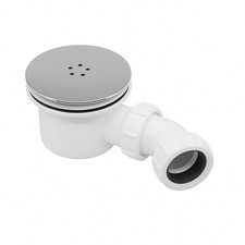 90mm Chrome Shower Tray Waste