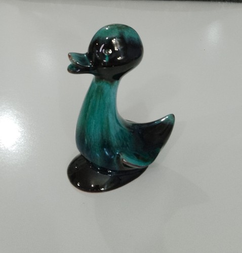 Blue mountain pottery - blue, duck