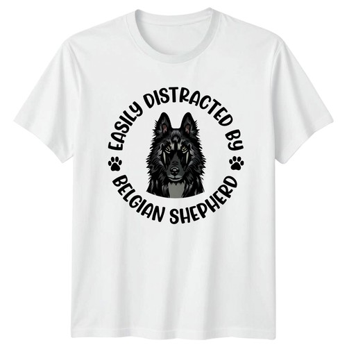 Easily distracted belgian - easily, by