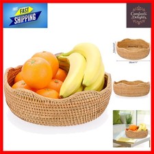 Rattan Storage Bowl Woven