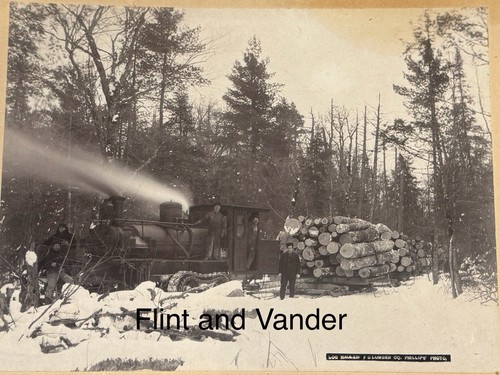Vintage steam log - vintage,