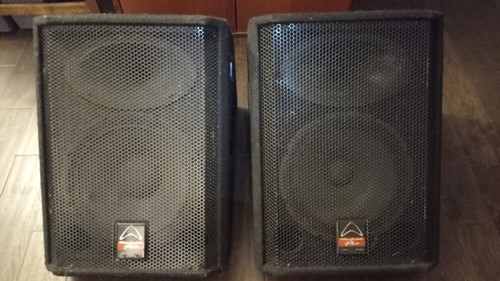 Two wharfedale monitor - wharfedale, wedges