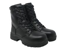 Ex Police NEW Magnum Boots Elite Shield Black Leather Patrol Security Motorcycle