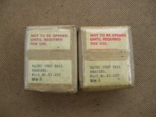 Lister FR (TWO) Water Pump Bearings Part No. 21-150 Genuine New Old Stock