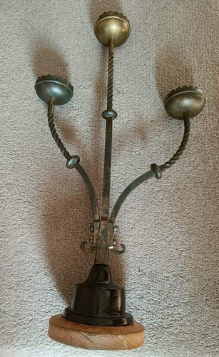 Antique pulpit candle holder - pulpit,