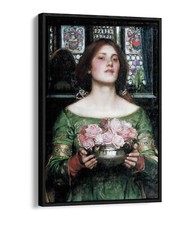 WATERHOUSE GATHER YE ROSEBUDS