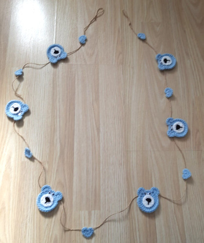 Handmade crochet blue - handmade,