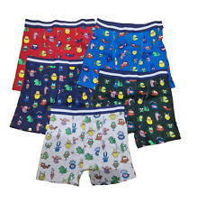 Boys Boxers Pants Ex Boden Monster Print Cotton NEW 2-12yrs