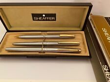 Sheaffer Stylist 444XG pen set, 14K Triumph nib, ballpoint, pencil, box
