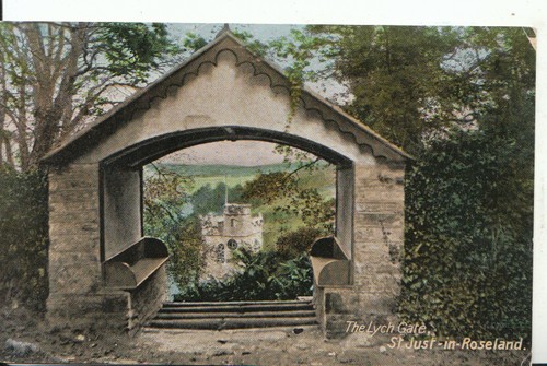 Cornwall postcard the lych - cornwall,