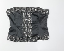 Warehouse Black Strapless