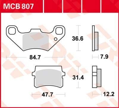 Trw all round sintered metal - round,