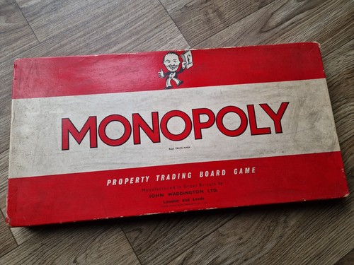 Monopoly board game vintage - board,