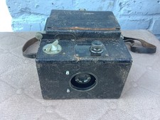Butcher's Reflex Carbine Roll Film Box Camera with  F 7.7  4.25 Anastigmat Lens