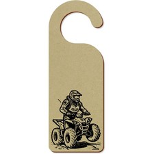 'Amphibious ATV 4 Wheeler' 200mm x 72mm Door Hanger / Sign (DH00040490)